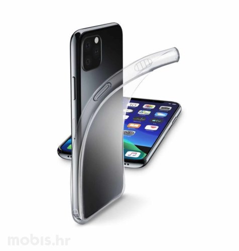 Cellularline silikonska maskica za Apple iPhone 11 Pro Max: prozirna