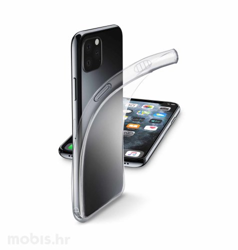Cellularline silikonska maskica za Apple iPhone 11 Pro: prozirna