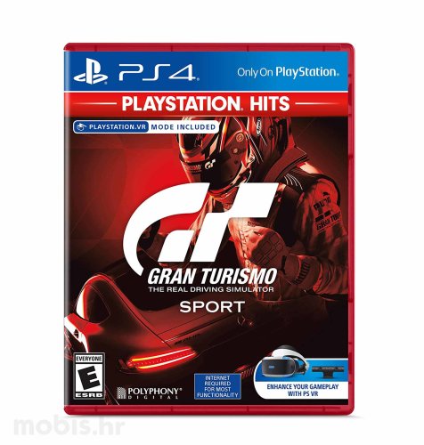 Gran Turismo Sport Hits igra za PS4