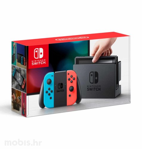 Nintendo Switch Joy-Con Had: crvena i plava + NBA 2K18 + WWE 2K18 Switch