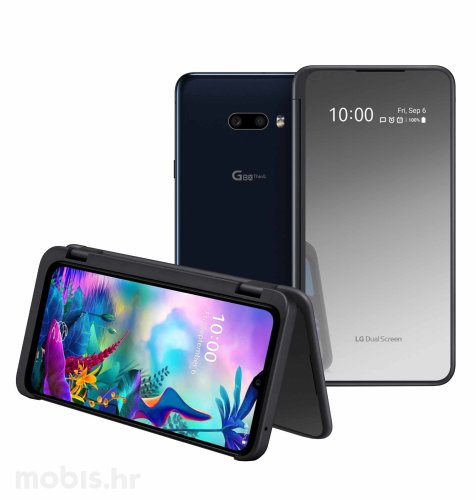 LG G8X ThinQ dual screen: crni
