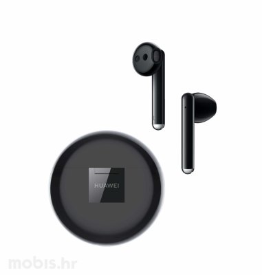 Huawei Freebuds 3 slušalice: crne