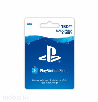 PlayStation Live Cards Hanger bon u vrijednosti od 150kn