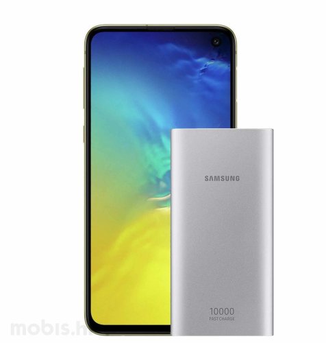 Samsung Galaxy S10e + Samsung brzi powerbank 10000 mAh: žuti