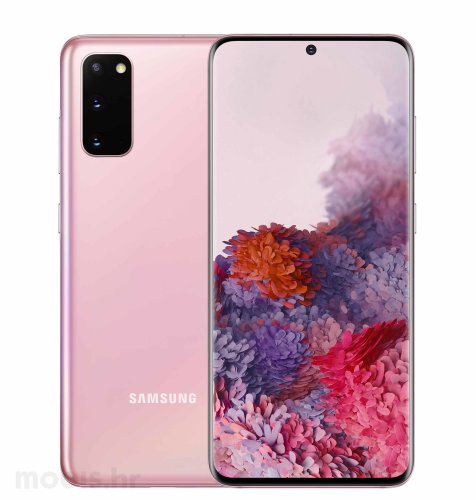 Samsung Galaxy S20 8GB/128GB: nebesko rozi