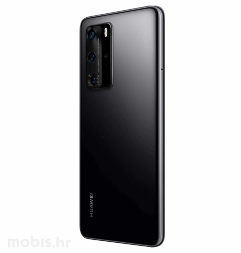 Huawei P40 Pro: crni + JCM silikonska maskica