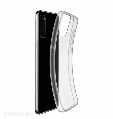 Cellularline silikonska zaštita za uređaj Samsung Galaxy S20: prozirna