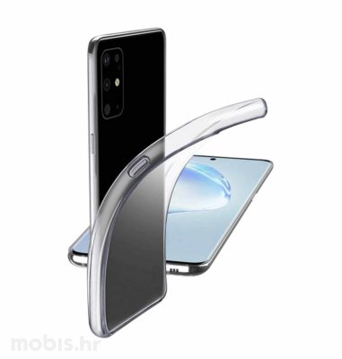 Cellularline silikonska zaštita za uređaj Samsung Galaxy S20+: prozirna