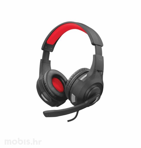 Trust Ravu gaming slušalice (GXT307): crvene