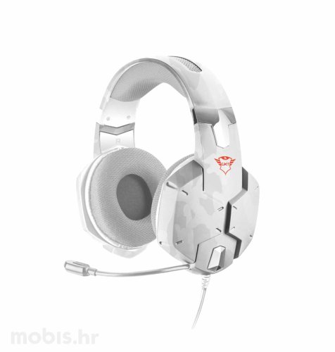 Trust Carus gaming slušalice (GXT322): bijele