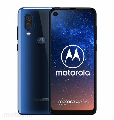 Motorola One Vision: plava