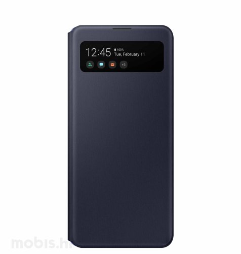 S View preklopna maska za uređaj Samsung Galaxy A41: crna