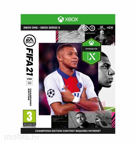 FIFA 21 Champions Edition igra za Xbox One