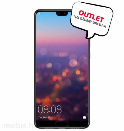 OUTLET: Huawei P20: crni