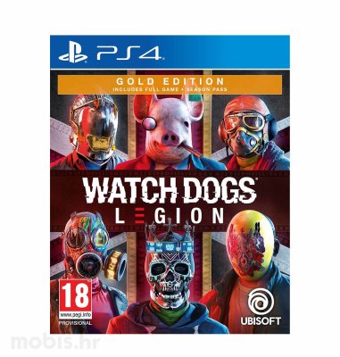 Watch Dogs Legion Gold Edition igra za PS4