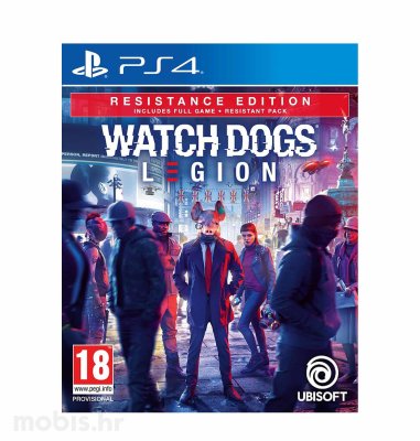 Watch Dogs Legion Resistance Edition igra za PS4