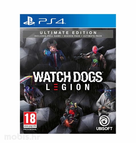 Watch Dogs Legion Ultimate Edition igra za PS4