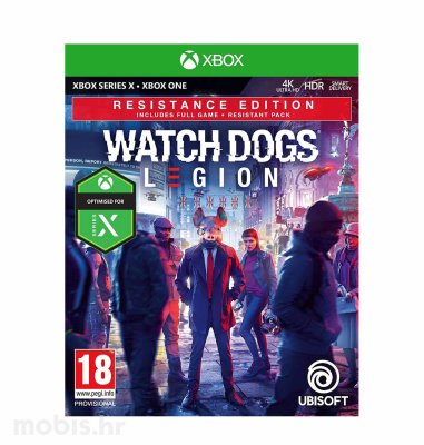 Watch Dogs Legion Resistance Edition igra za Xbox One