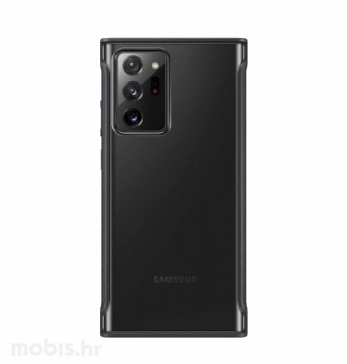 Prozirna maska za Samsung Galaxy Note 20 Ultra: crna