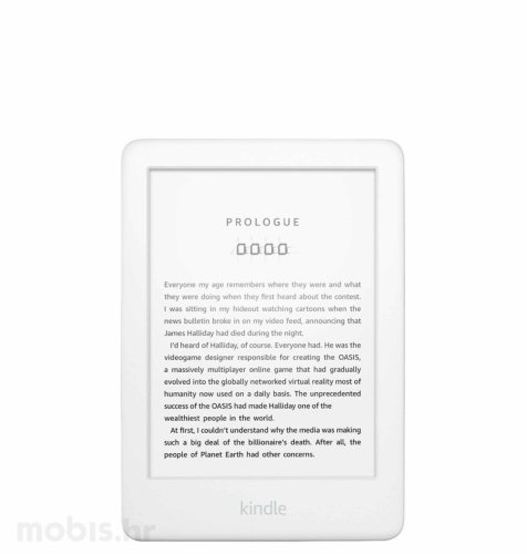 Kindle e-book čitač Glare (2019), 6", 167DPI, WIFI: bijeli