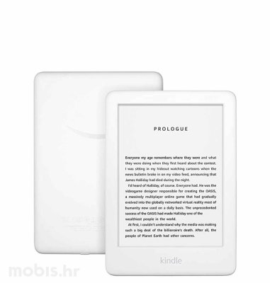 Kindle e-book čitač Glare (2019), 6", 167DPI, WIFI: bijeli