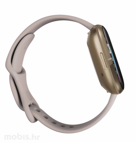 Fitbit Sense pametni sat: bijelo-zlatni