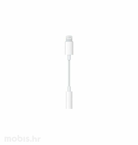 MaxMobile adapter za iPhone Lightning – 3.5mm: bijeli