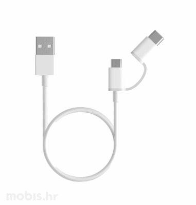 Xiaomi Mi 2u1 Tip-C/Mikro USB kabel 100cm