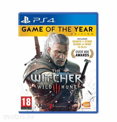 The Witcher 3: Wild Hunt GOTY igra za PS4