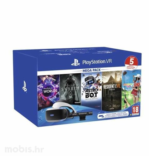 PlayStation VR pack 3 VHC + VR Worlds VCH MK5