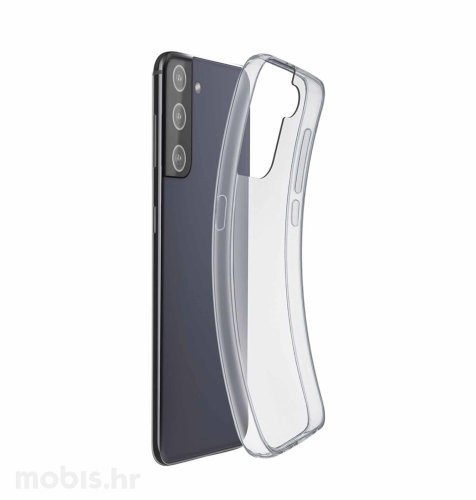 Cellularline silikonska zaštita za Samsung Galaxy S21+: prozirna