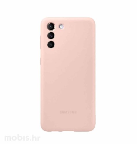 Silikonska maska za Samsung Galaxy S21+: roza