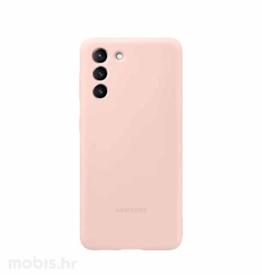 Silikonska maska za Samsung Galaxy S21: roza