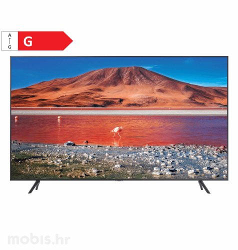 Samsung LED TV UE75TU7172 UHD: crni