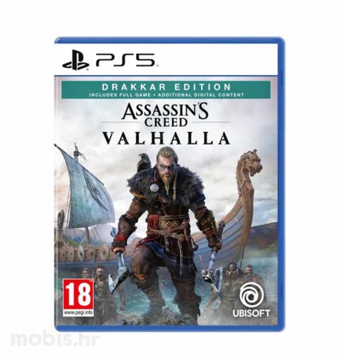 Assassin's Creed Valhalla Drakkar Special Day 1 Edition igra za PS5 