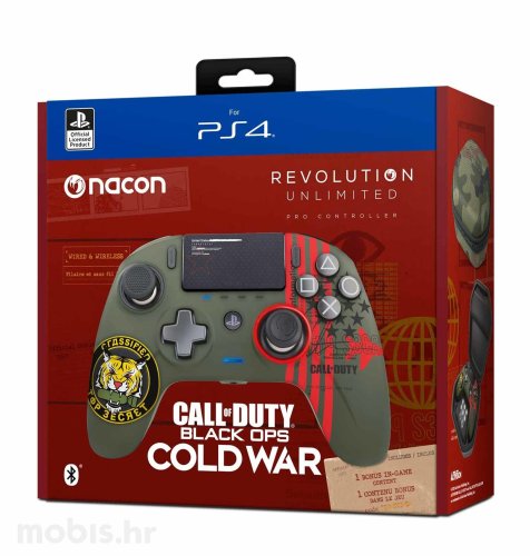 Nacon Revolution Unlimited Controller Pro za PS4: Call of Duty: Black Ops Cold War