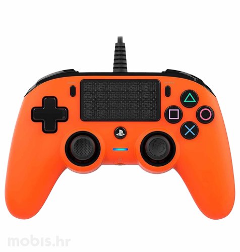 Bigben Nacon PS4 žičani kontroler: narančasti