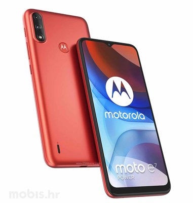 Motorola E7 Power 4GB/64GB: crvena