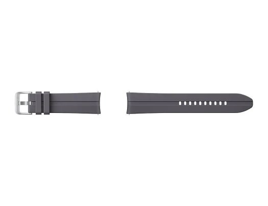 Silikonski remen za Samsung Galaxy Watch 3 (22 mm): sivi