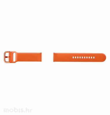 Silikonski remen za Samsung Galaxy Watch Active: narančasti