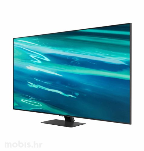 Samsung QLED TV QE65Q80AATXXH: crni