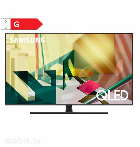 Samsung QLED TV QE65Q70TCTXXH: crni