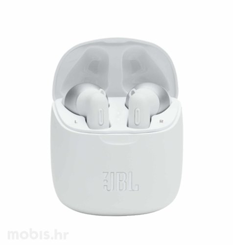 JBL Tune 225 TWS bežične slušalice: bijele