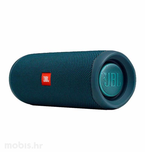 JBL Flip 5 bluetooth prijenosni zvučnik: plavi