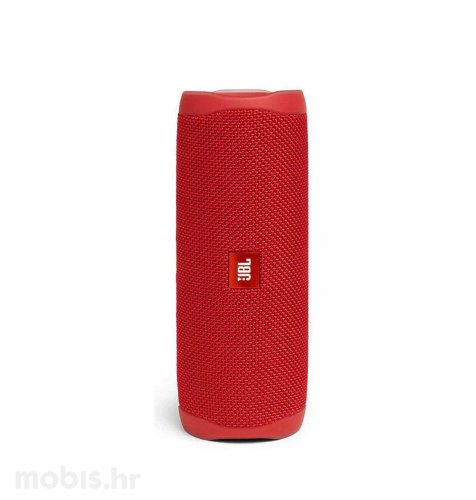 JBL Flip 5 bluetooth prijenosni zvučnik: crveni