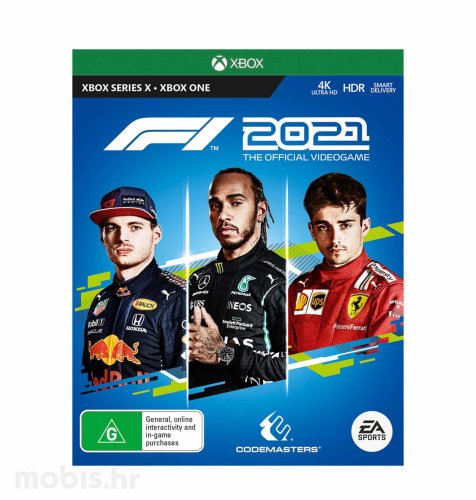 F1 2021 igra za Xbox One